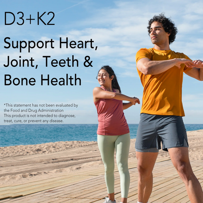 VEV Vitamin D3 K2 10000 IU, 300 Coconut Oil Softgels